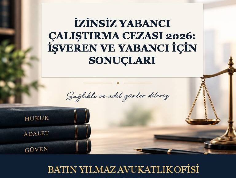 İzinsiz yabancı çalıştırma cezası